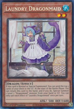 Laundry Dragonmaid  [RA03-EN021] Collector's Rare 1st Edition