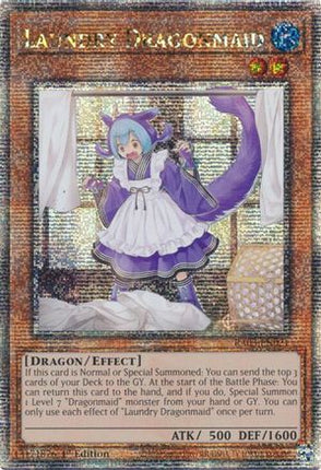 Laundry Dragonmaid  [RA03-EN021] Quarter Century Secret Rare 1st Edition