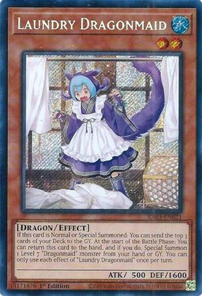 Laundry Dragonmaid  [RA03-EN021] Secret Rare 1st Edition