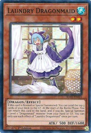 Laundry Dragonmaid [RA03-EN021] Super Rare 1st Edition