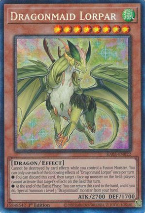 Dragonmaid Lorpar  [RA03-EN022] Collector's Rare 1st Edition