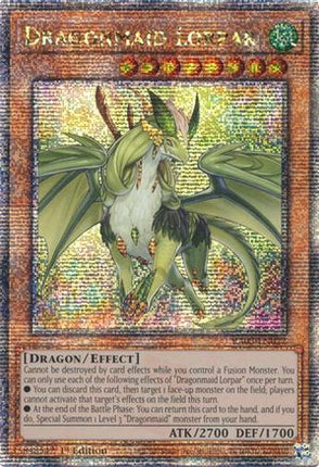 Dragonmaid Lorpar  [RA03-EN022] Quarter Century Secret Rare 1st Edition