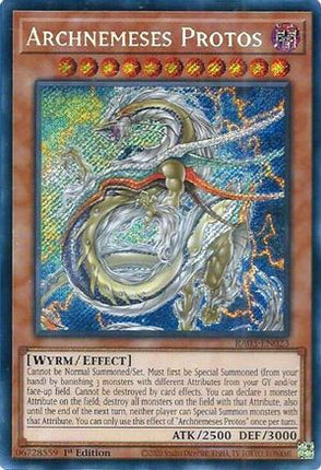 Archnemeses Protos  [RA03-EN023] Secret Rare 1st Edition