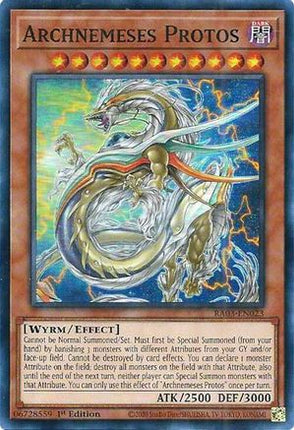 Archnemeses Protos [RA03-EN023] Super Rare 1st Edition