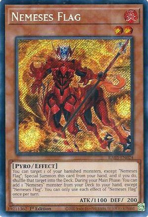 Nemeses Flag  [RA03-EN024] Secret Rare 1st Edition