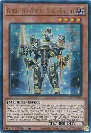 Girsu, the Orcust Mekk-Knight  [RA03-EN026] Ultra Rare 1st Edition