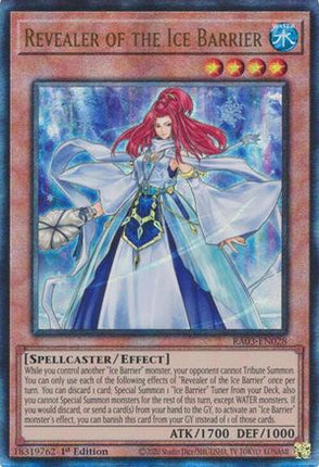 Revealer of the Ice Barrier  [RA03-EN028] Ultimate Rare 1st Edition