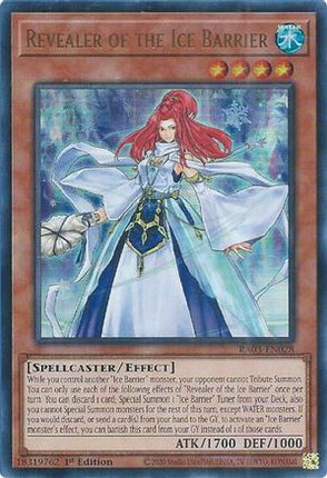 Revealer of the Ice Barrier  [RA03-EN028] Ultra Rare 1st Edition
