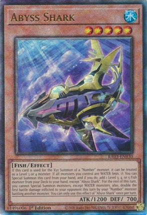 Abyss Shark  [RA03-EN030] Ultimate Rare 1st Edition