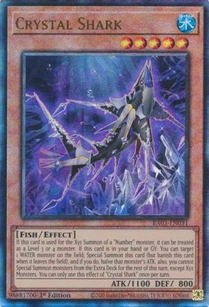 Crystal Shark  [RA03-EN031] Ultimate Rare 1st Edition