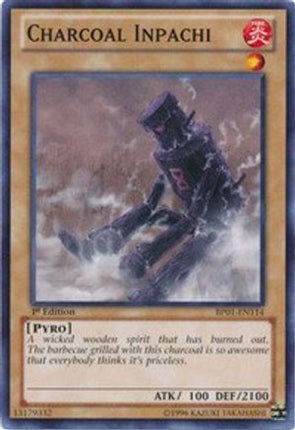 Charcoal Inpachi (Common / Short Print) [BP01-EN114] 1st Edition