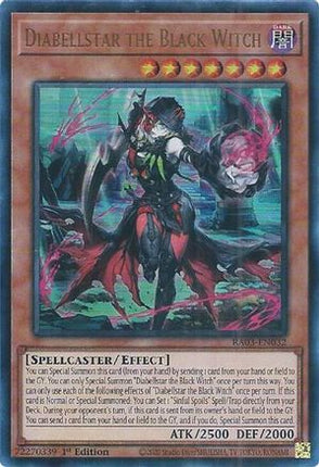Diabellstar the Black Witch  [RA03-EN032] Ultra Rare 1st Edition