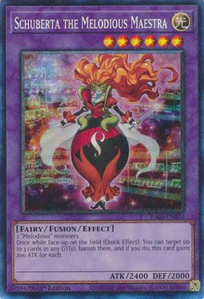 Schuberta the Melodious Maestra  [RA03-EN034] Collector's Rare 1st Edition