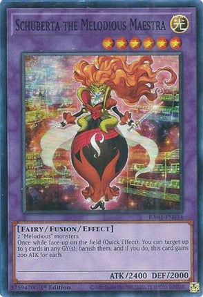 Schuberta the Melodious Maestra (Super Rare) [RA03-EN034] 1st Edition