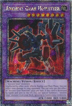 Ancient Gear Howitzer  [RA03-EN035] Quarter Century Secret Rare 1st Edition