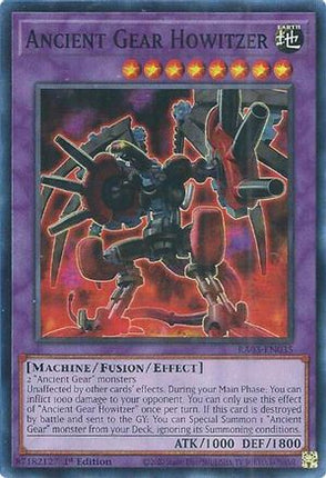 Ancient Gear Howitzer [RA03-EN035] Super Rare 1st Edition