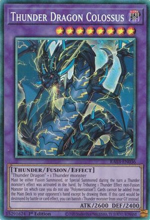 Thunder Dragon Colossus  [RA03-EN036] Collector's Rare 1st Edition