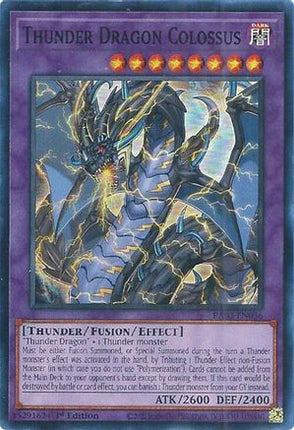 Thunder Dragon Colossus [RA03-EN036] Super Rare 1st Edition