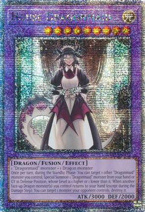 House Dragonmaid  [RA03-EN037] Quarter Century Secret Rare 1st Edition