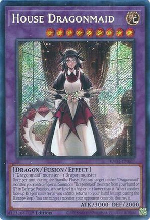 House Dragonmaid  [RA03-EN037] Secret Rare 1st Edition
