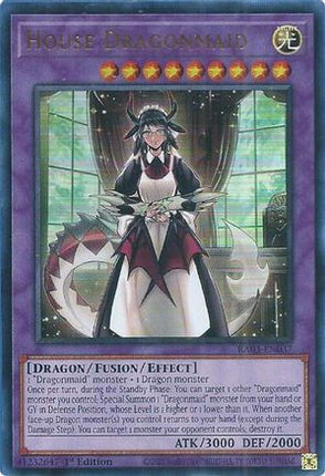 House Dragonmaid  [RA03-EN037] Ultra Rare 1st Edition