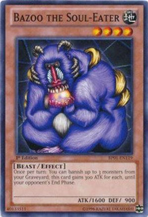 Bazoo the Soul-Eater (Common / Short Print) [BP01-EN119] 1st Edition