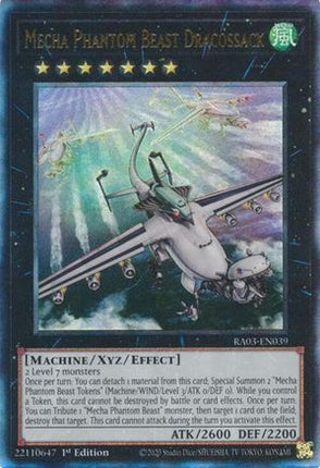 Mecha Phantom Beast Dracossack  [RA03-EN039] Ultimate Rare 1st Edition