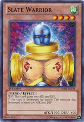 Slate Warrior (Common / Short Print) [BP01-EN121] Unlimited