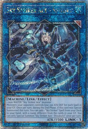Sky Striker Ace - Shizuku (Quarter Century Secret Rare)  [RA03-EN043] 1st Edition