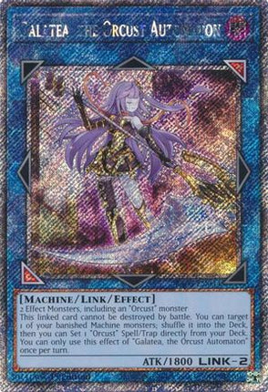 Galatea, the Orcust Automaton (Platinum Secret Rare)  [RA03-EN044] 1st Edition