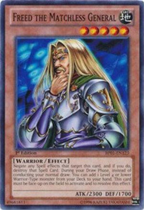 Freed the Matchless General (Common / Short Print) [BP01-EN123] Unlimited