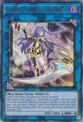 Galatea, the Orcust Automaton  [RA03-EN044] Ultimate Rare 1st Edition
