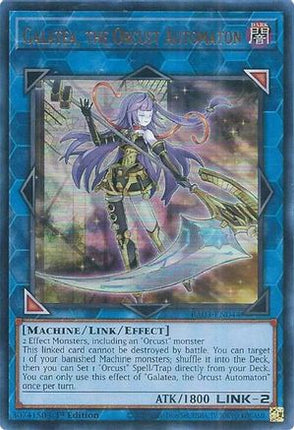 Galatea, the Orcust Automaton  [RA03-EN044] Ultra Rare 1st Edition