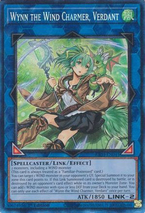 Wynn the Wind Charmer, Verdant  [RA03-EN045] Collector's Rare 1st Edition
