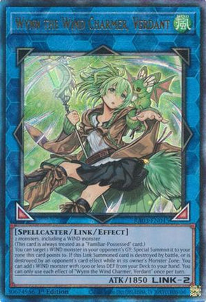 Wynn the Wind Charmer, Verdant  [RA03-EN045] Ultimate Rare 1st Edition
