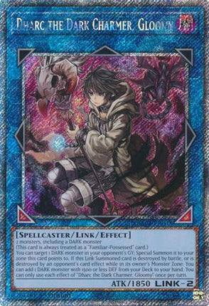 Dharc the Dark Charmer, Gloomy  [RA03-EN048] Platinum Secret Rare 1st Edition