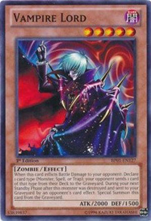 Vampire Lord (Common / Short Print) [BP01-EN127] 1st Edition
