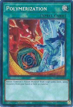 Polymerization (B) (HERO Art) [RA03-EN051] Secret Rare 1st Edition