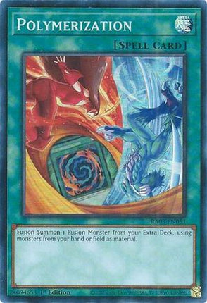 Polymerization (B) (HERO Art) [RA03-EN051] Super Rare 1st Edition
