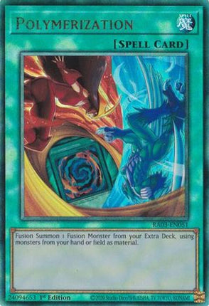 Polymerization (B) (HERO Art) [RA03-EN051] Prismatic Ultimate Rare 1st Edition