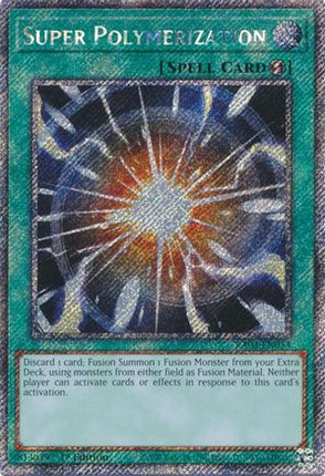 Super Polymerization  [RA03-EN053] Platinum Secret Rare 1st Edition