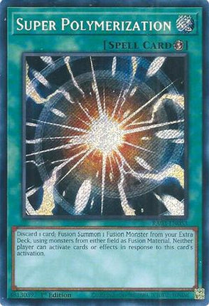 Super Polymerization  [RA03-EN053] Secret Rare 1st Edition