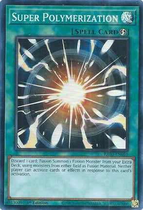 Super Polymerization [RA03-EN053] Super Rare 1st Edition