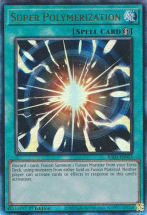 Super Polymerization  [RA03-EN053] Ultimate Rare 1st Edition