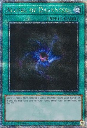 Allure of Darkness  [RA03-EN055] Quarter Century Secret Rare 1st Edition