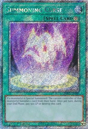 Summoning Curse  [RA03-EN057] Platinum Secret Rare 1st Edition