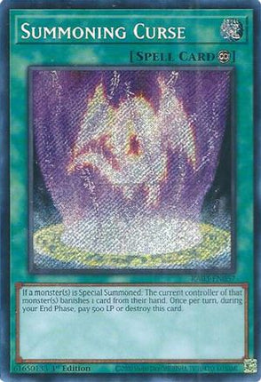 Summoning Curse  [RA03-EN057] Secret Rare 1st Edition