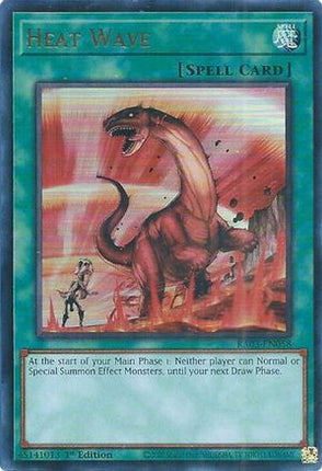 Heat Wave  [RA03-EN058] Ultra Rare 1st Edition