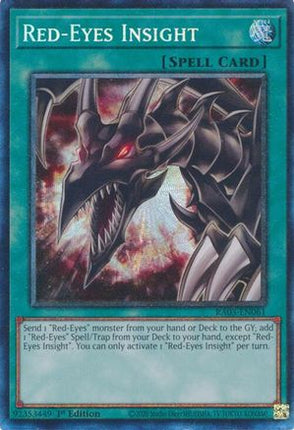 Red-Eyes Insight  [RA03-EN061] Collector's Rare 1st Edition