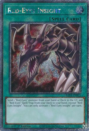 Red-Eyes Insight  [RA03-EN061] Platinum Secret Rare 1st Edition